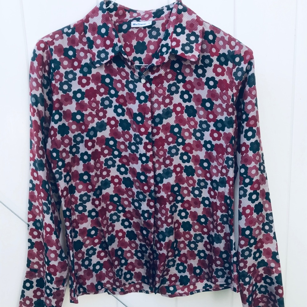 Ben Sherman Silk Blouse!